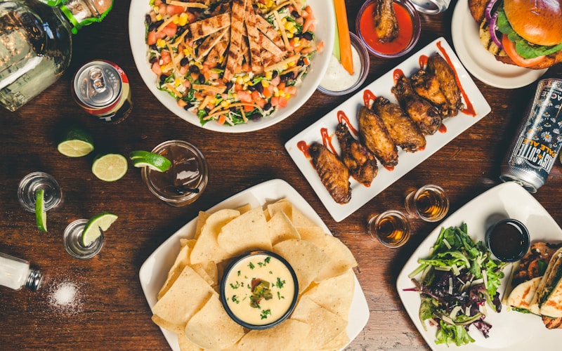 Delicious food spread from Flamixa Food